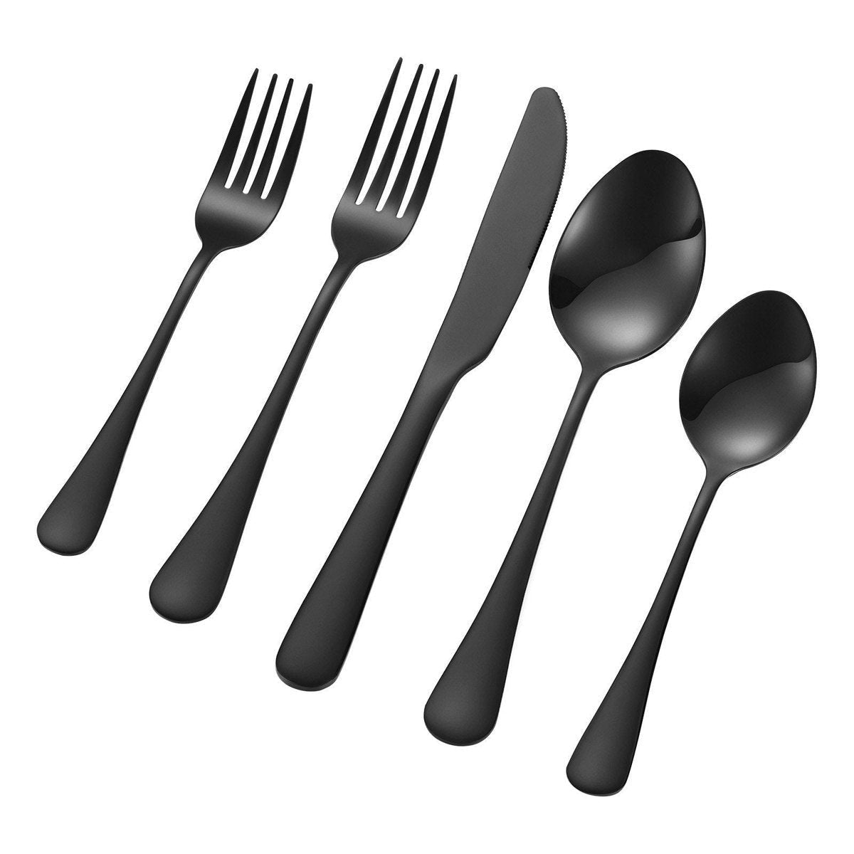 30-Piece Stainless Steel Silverware Set - Cutlery Flatware for 6 — camping cookware & dinnerware, multi-item, view 9