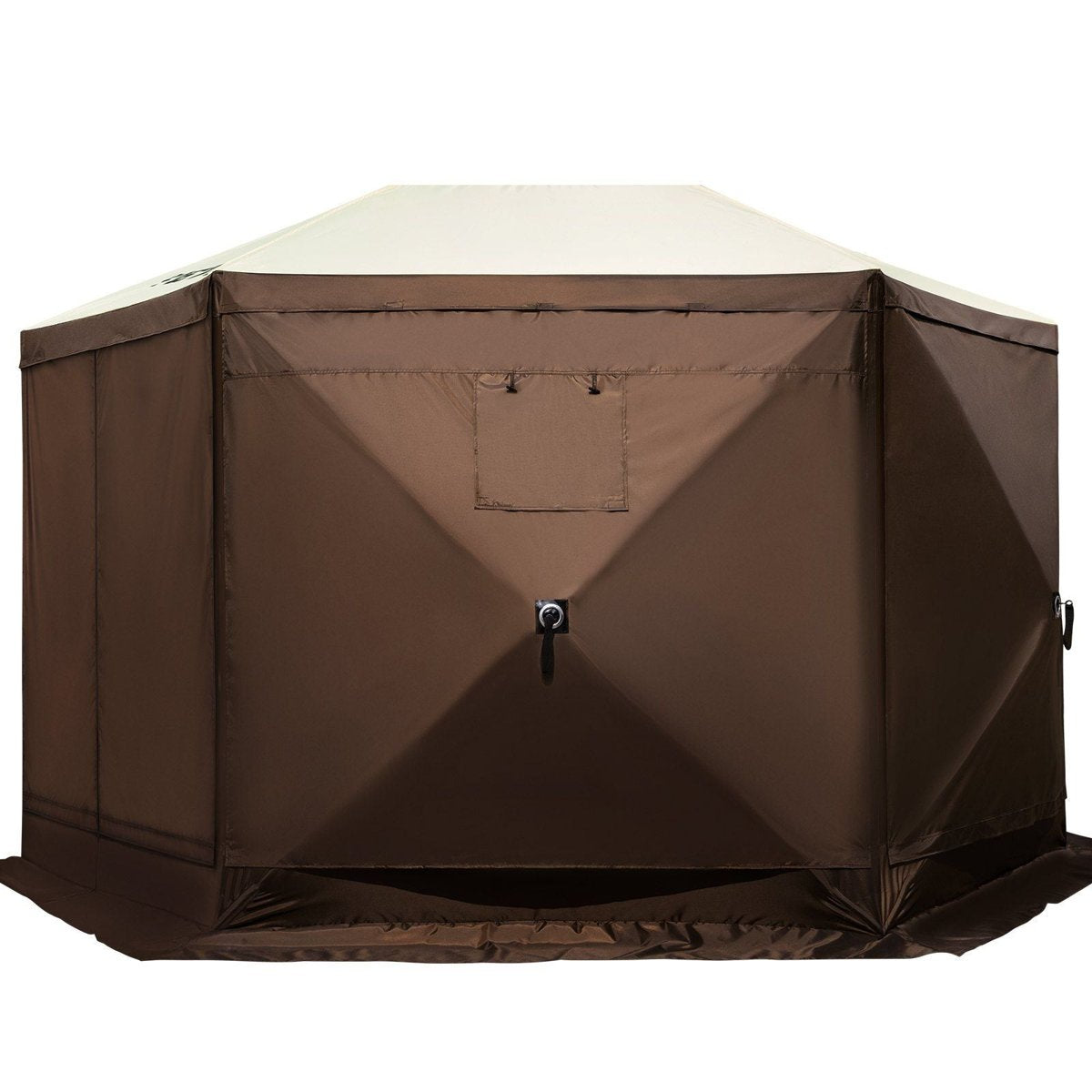 VEVOR 12'×12' Camping Gazebo Screen Tent - 6-Sided Pop-Up Shelter — gazebos, view 7