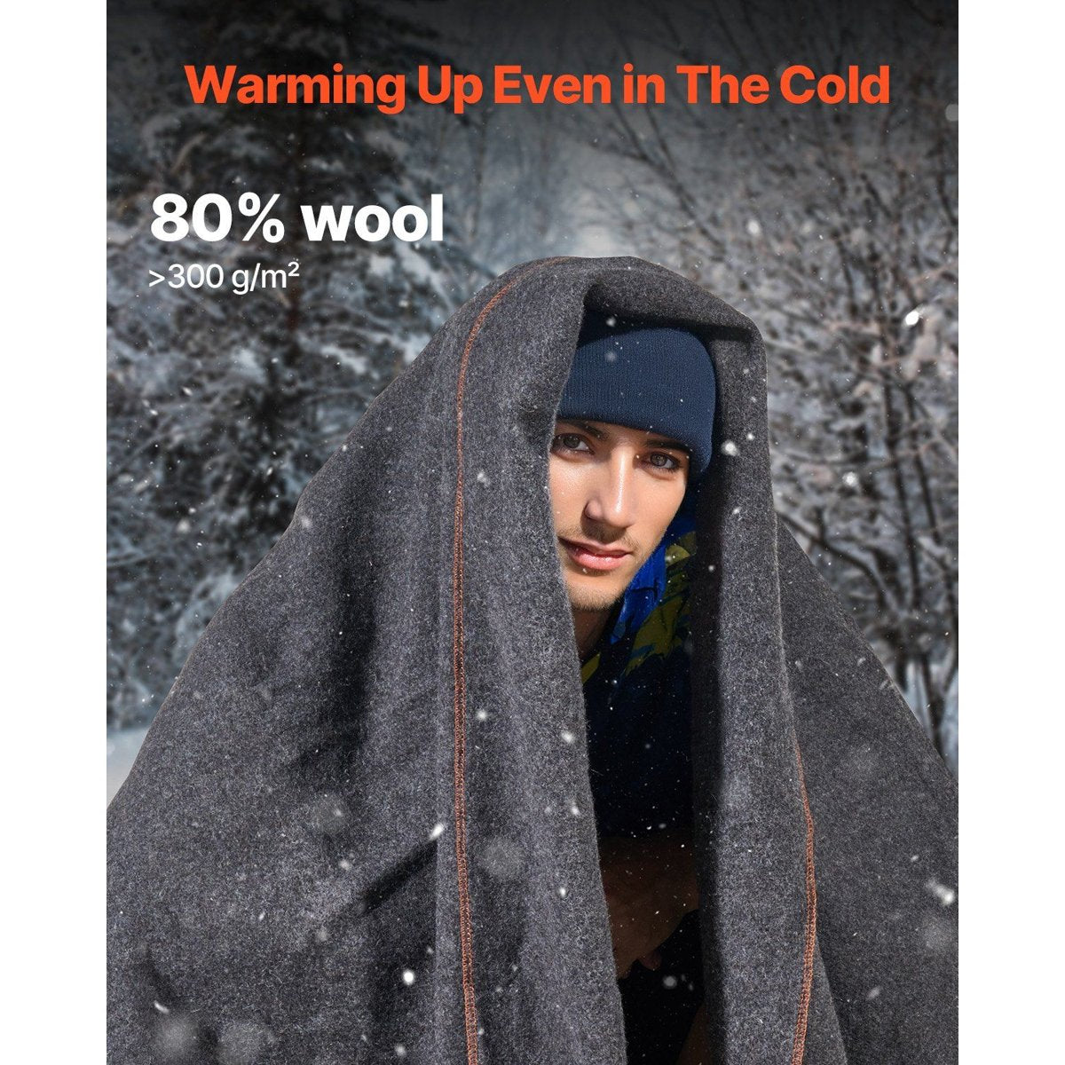Wool Camping Blanket – 64" x 88" Heavy-Duty Outdoor Warmth | Trailblazer Gear — blankets