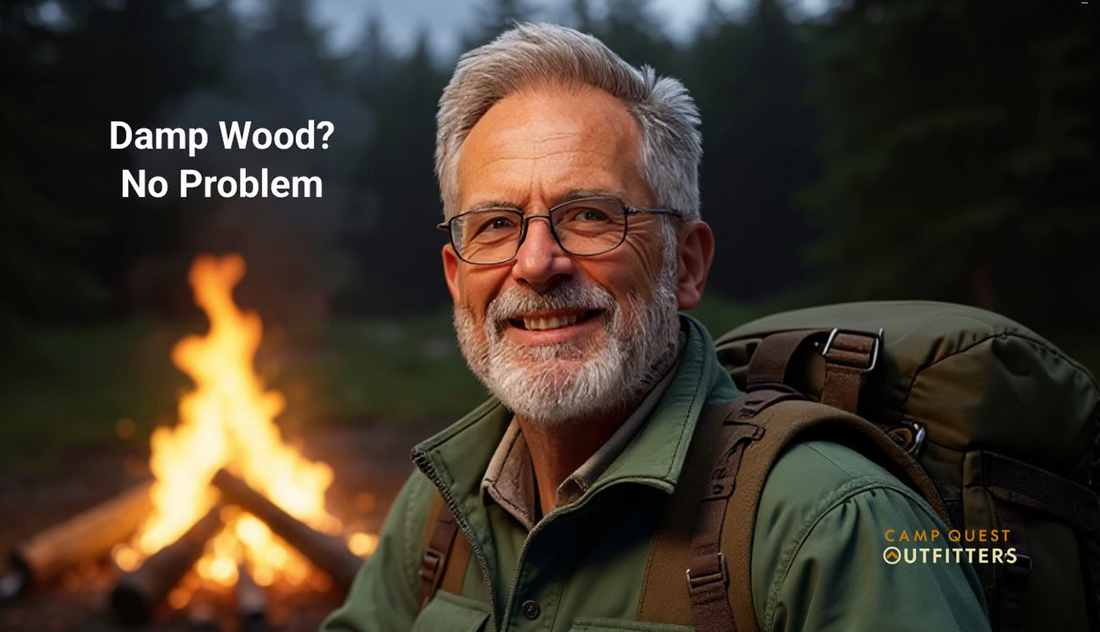 Trail Tip Friday: How to Start a Fire in Damp Weather