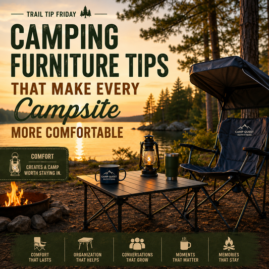 Camping Furniture Tips That Make Every Campsite More Comfortable