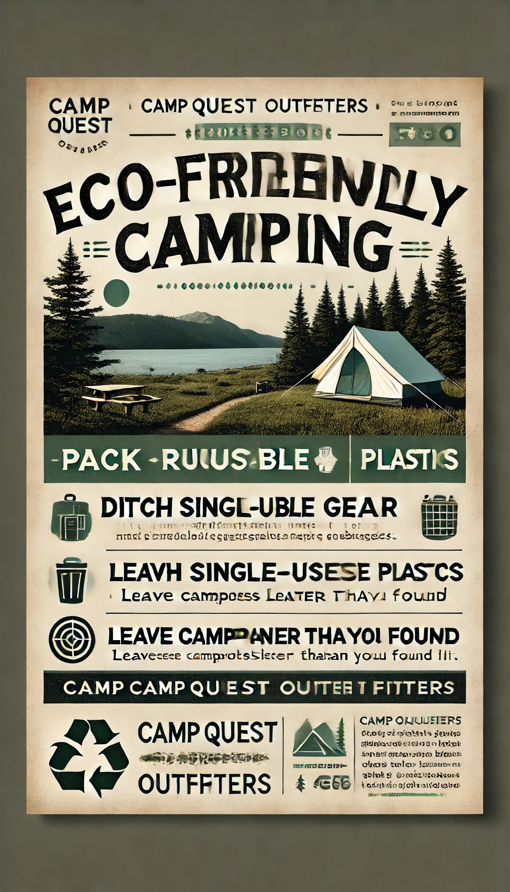 Eco-Friendly Camping: How to Reduce Your Impact
