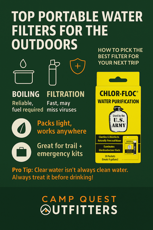 Top Portable Water Filters for the Outdoors