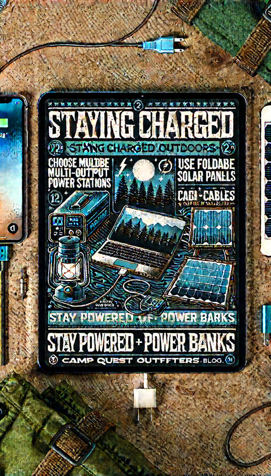 Staying Charged: Portable Power for Campers