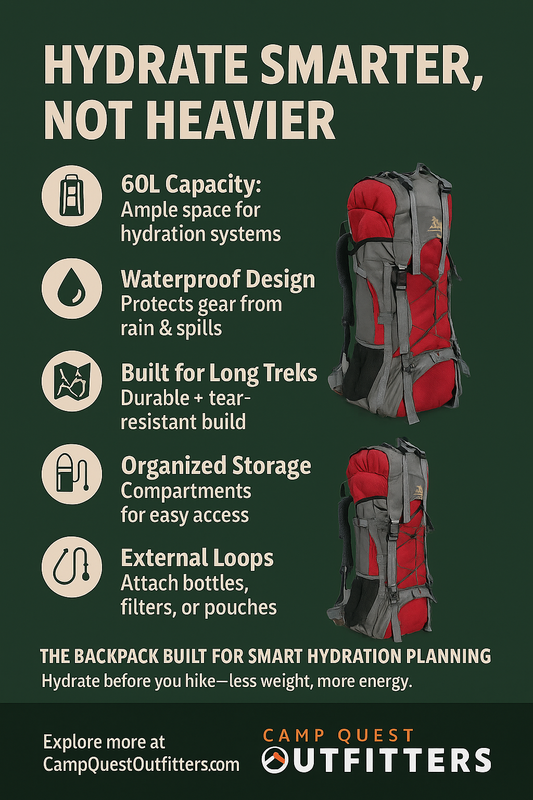 How to Stay Hydrated Without Overpacking