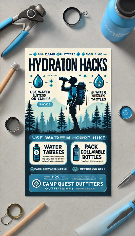 Hydration Hacks for Hikers and Campers