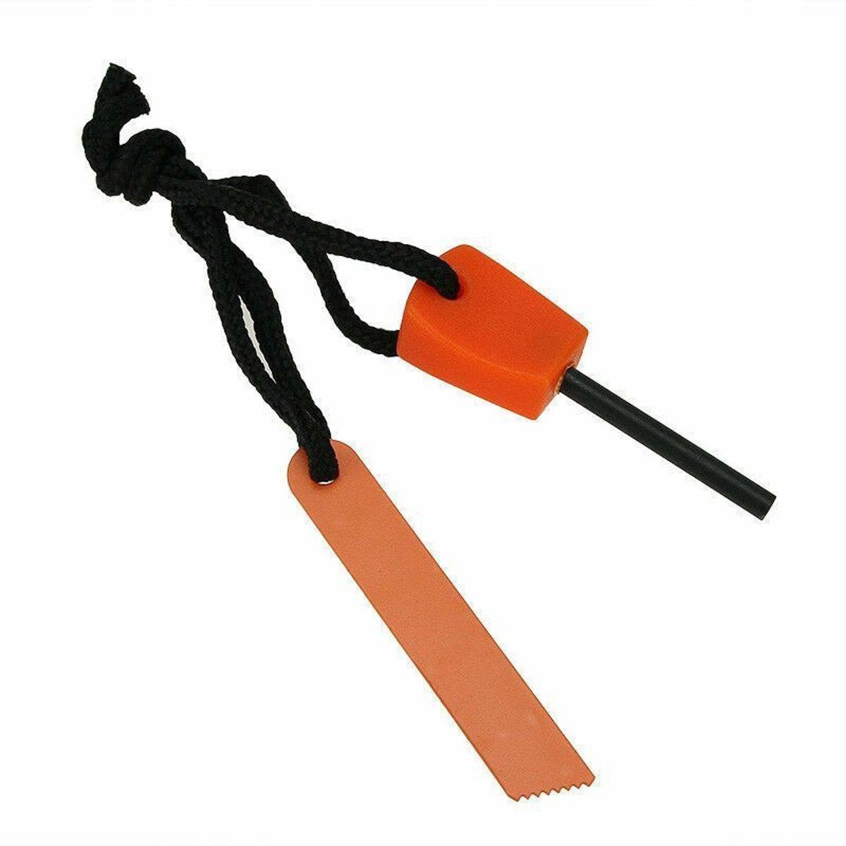 10-Pack Fire Starter Flint & Steel Striker Survival Kit — camping tools