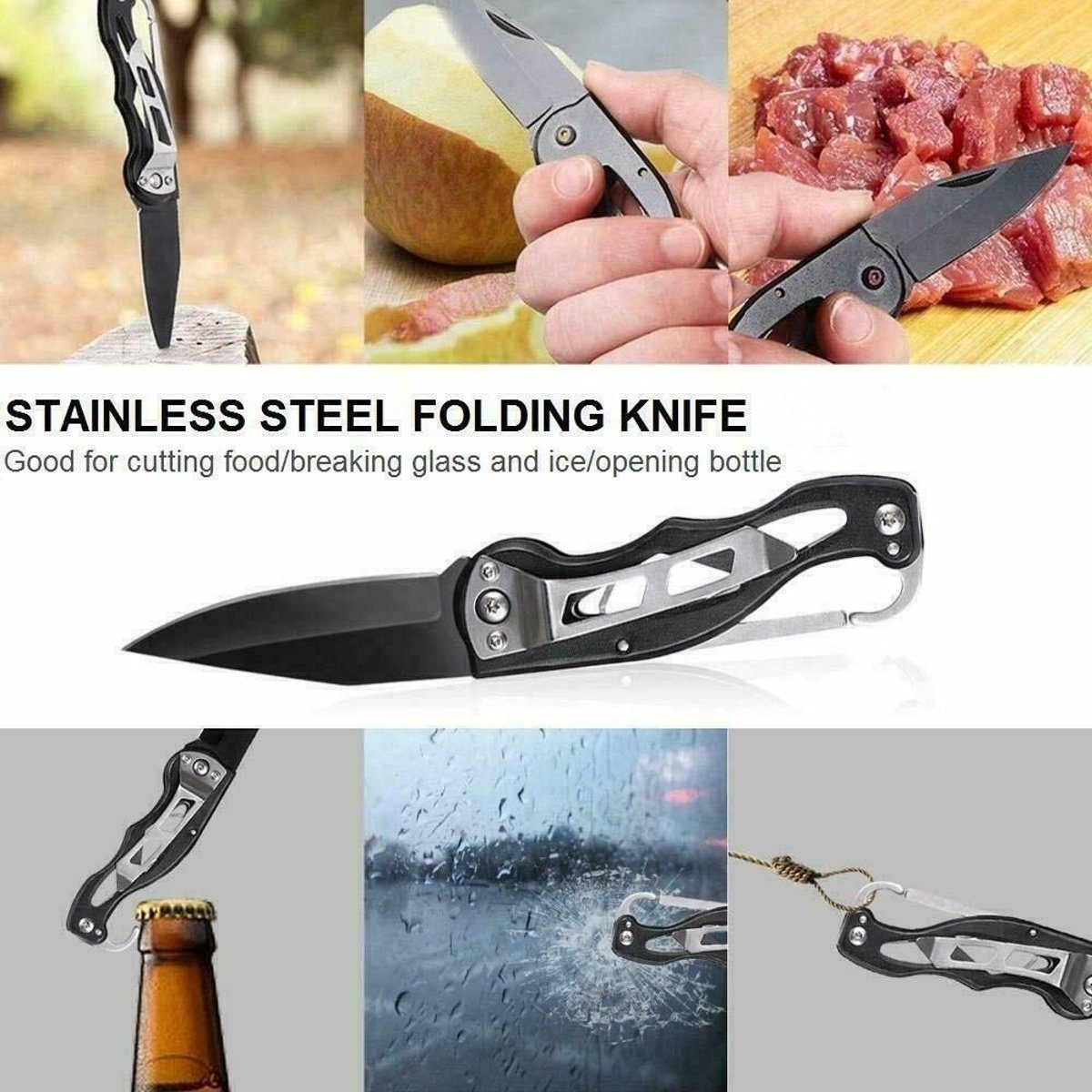 14-in-1 Outdoor Emergency Survival Kit - Tactical Gear, EDC SOS Tools, First Aid, Camping & Hiking Essentials for Car Home…, detail