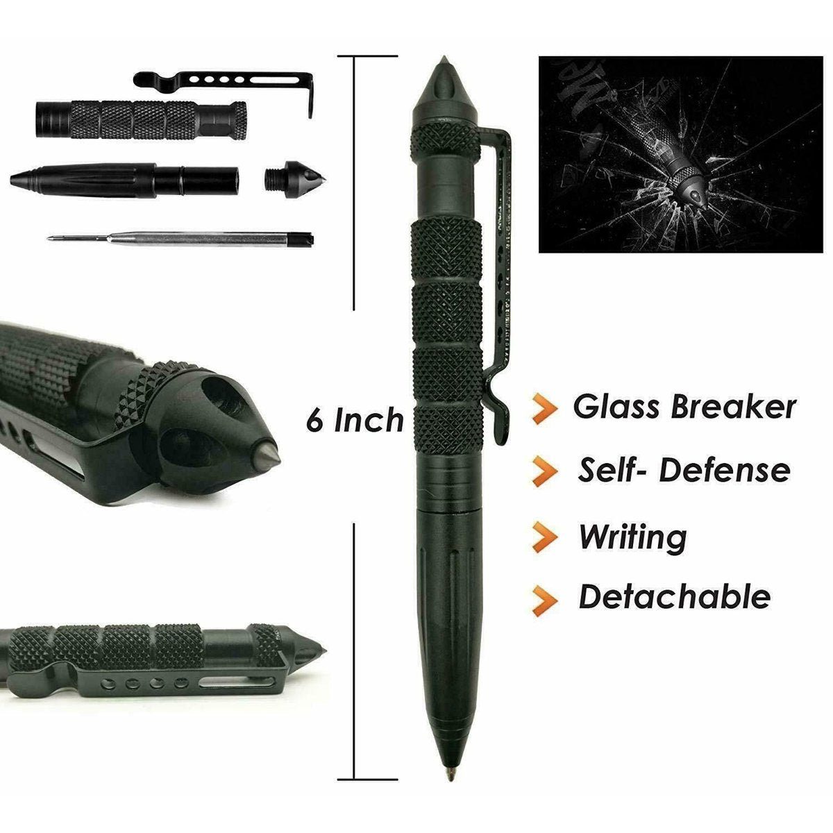 14-in-1 Outdoor Emergency Survival Kit - Tactical Gear, EDC SOS Tools, First Aid, Camping & Hiking Essentials for Car Home…, view 12