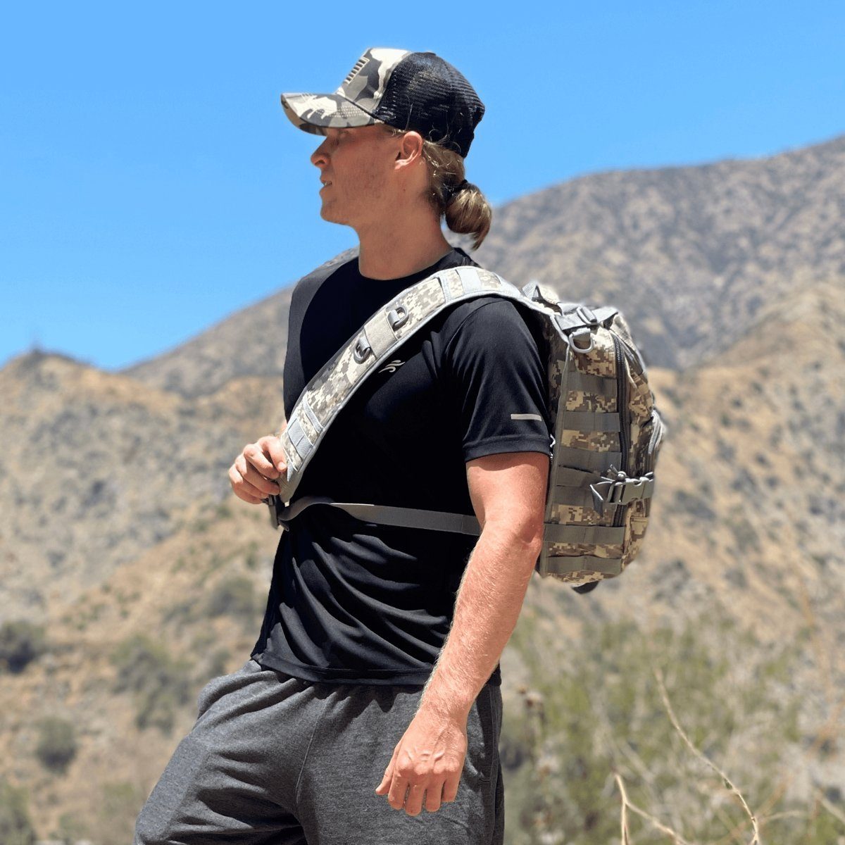 15L MOLLE Sling Shoulder Daypack - Unisex Outdoor Backpack — hiking backpacks, lifestyle
