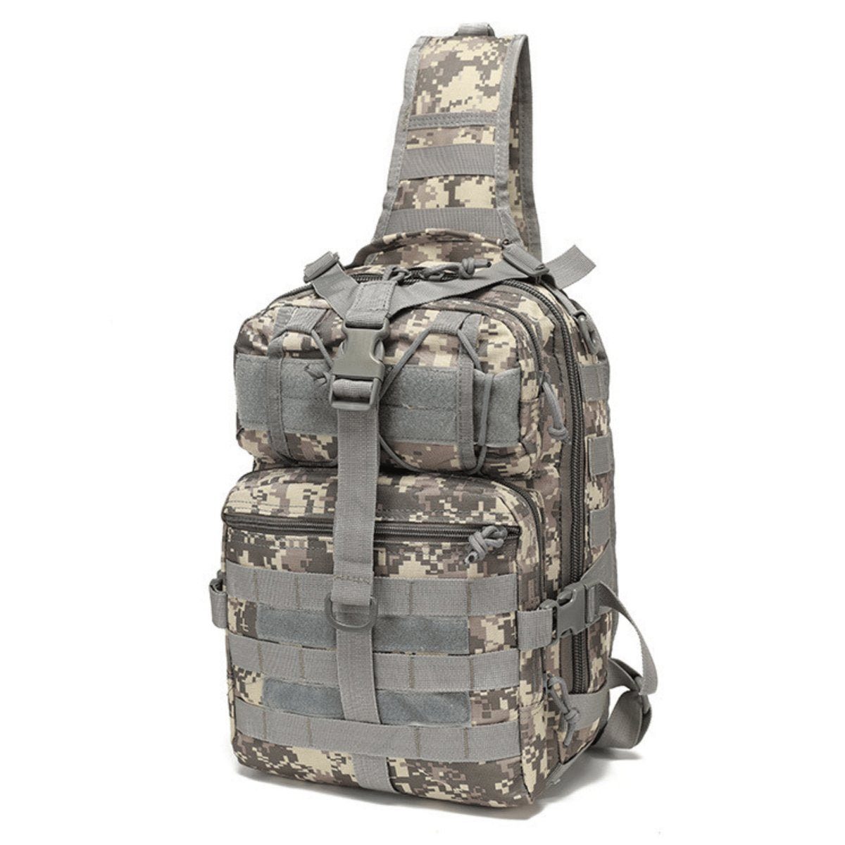 15L MOLLE Sling Shoulder Daypack - Unisex Outdoor Backpack — hiking backpacks, view 14