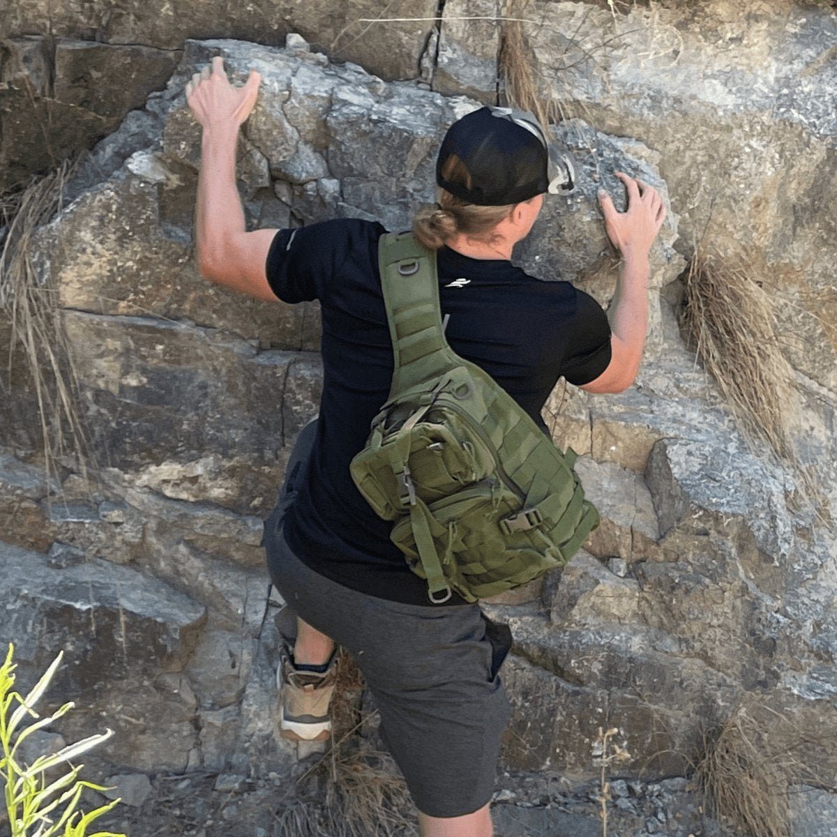 15L MOLLE Sling Shoulder Daypack - Unisex Outdoor Backpack — hiking backpacks, view 22