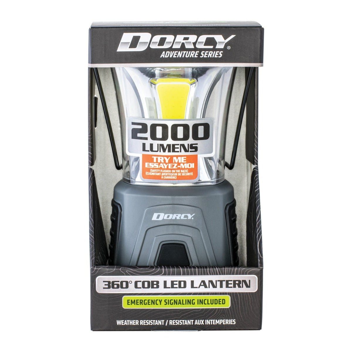 2,000 Lumen 360° COB LED Camping Lantern – Ultra-Bright with 6 Modes — lights & lanterns, lifestyle