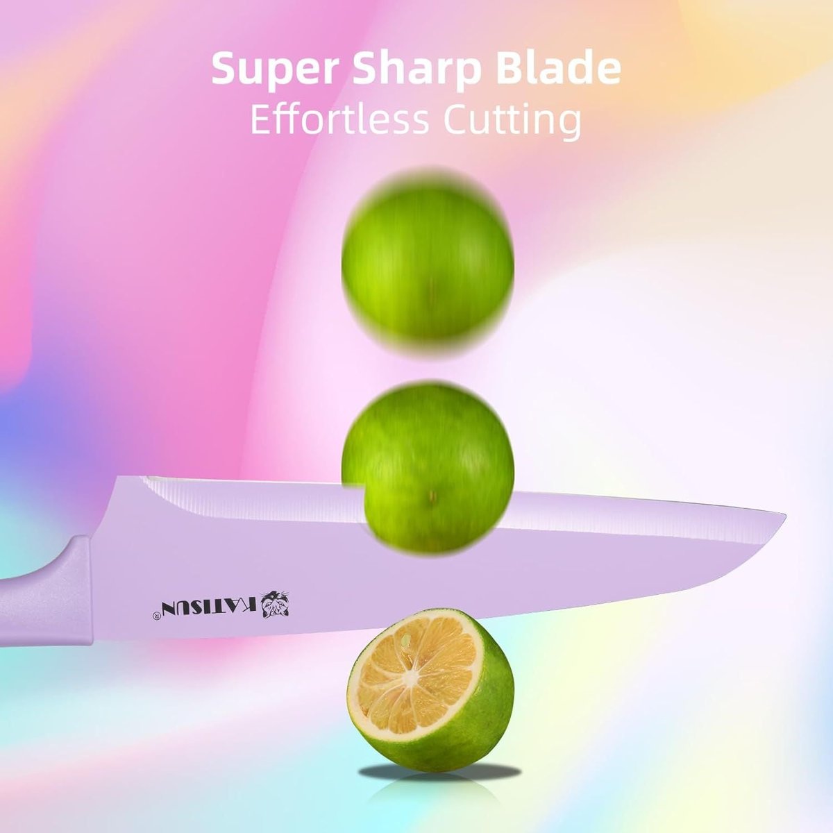 30-Piece Multicolor Knife Set - Stainless, Shears & Blade Covers — kitchen knives, detail, multi-item
