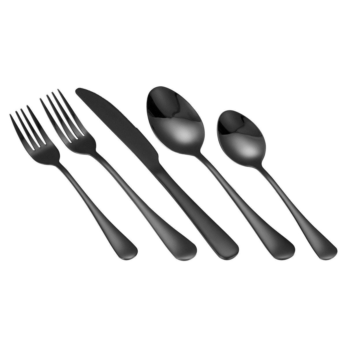 30-Piece Stainless Steel Silverware Set - Cutlery Flatware for 6 — camping cookware & dinnerware, multi-item, view 11