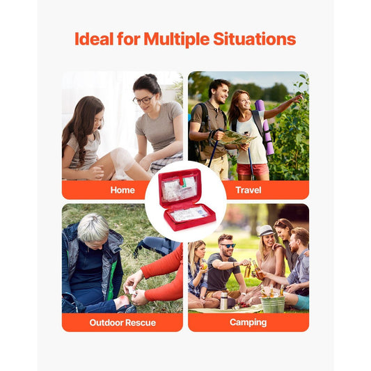 420-Piece Professional First Aid Kit - Compact 600D Nylon Bag (VEVOR) — kits