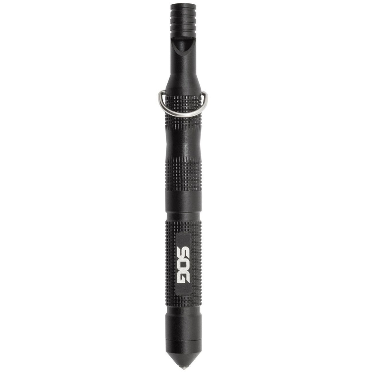 SOG Flint Compact Survival Tool - Fire Starter, Whistle, Glass Breaker — emergency tools & kits, front view