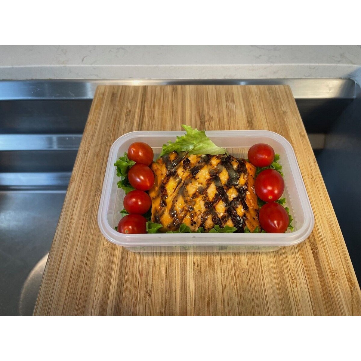 5-Pack Stackable Food Storage Containers - Airtight & Leakproof (Snap-Lock Lids) —, view 9