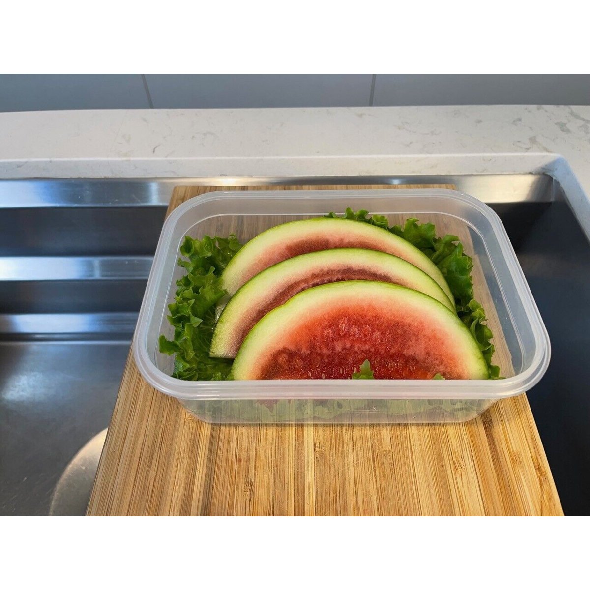 5-Pack Stackable Food Storage Containers - Airtight & Leakproof (Snap-Lock Lids) —, view 16