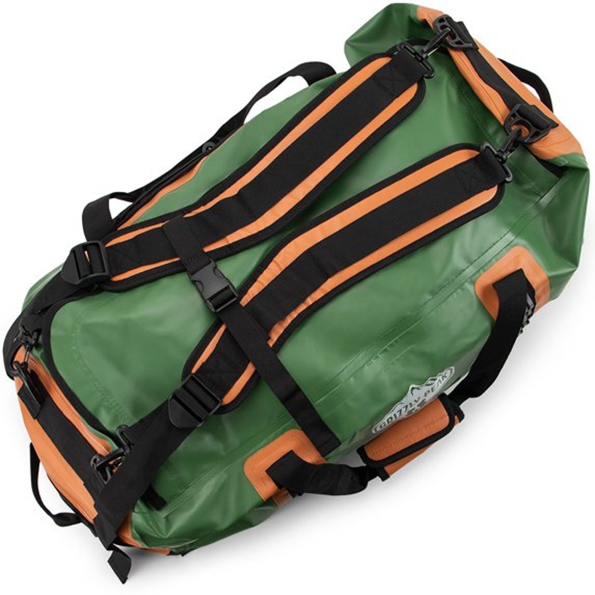 Dri-Tech 90L Dry Duffle Backpack - IP65, Floating, Wet/Dry Pockets — duffel bags, detail