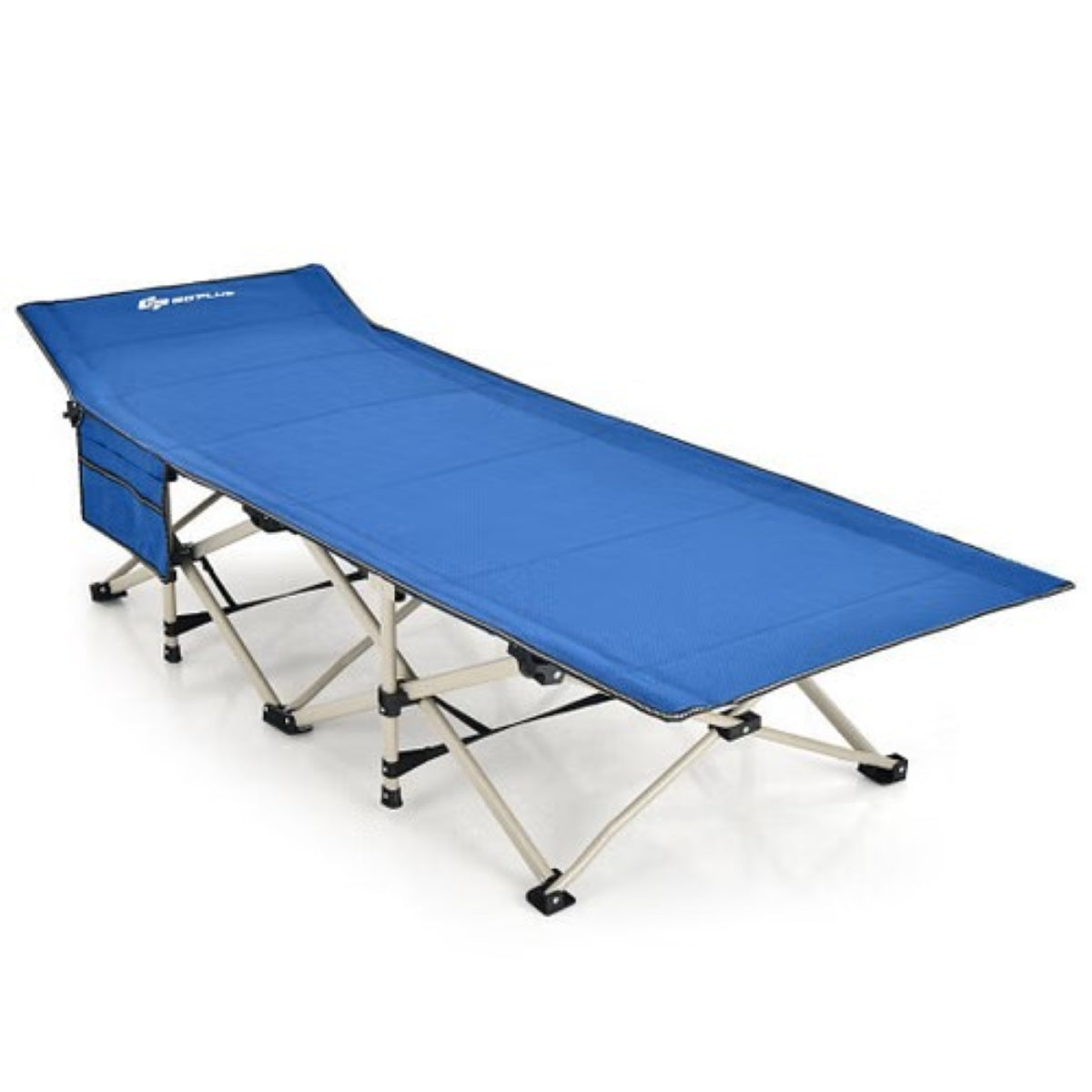 Heavy-Duty Folding Camping Cot – 600 lb Capacity | Trailblazer Comfort — cots, front view