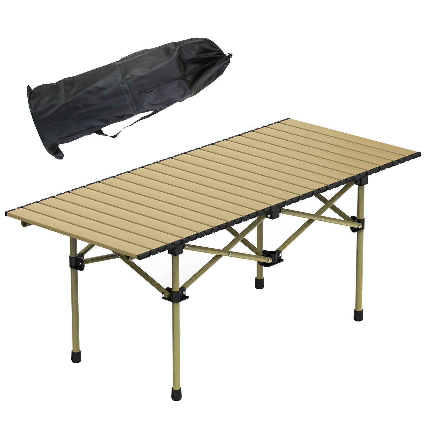Lake Forest Folding Camping Table with Carry Bag