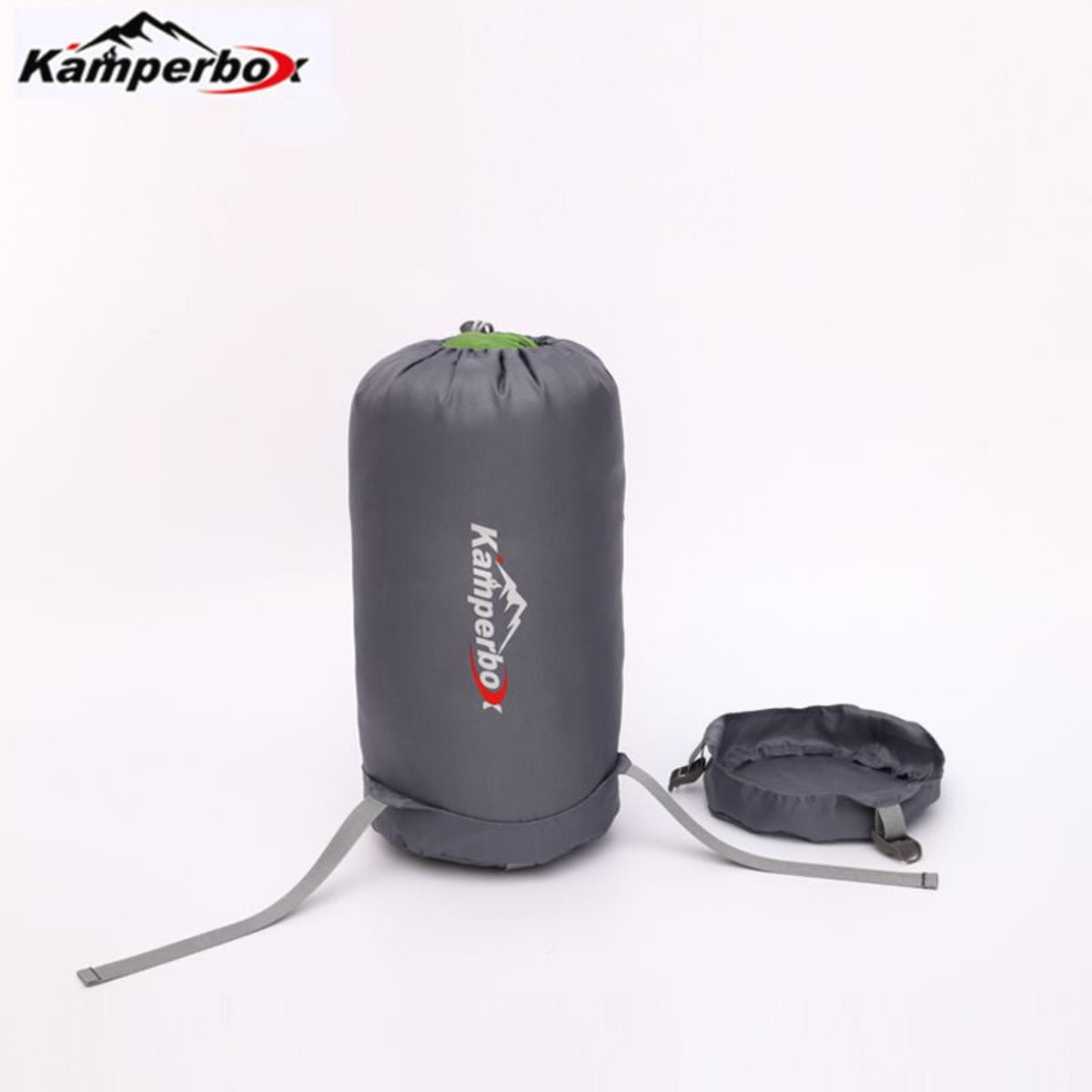 Kamperbox Winter Down Sleeping Bag - Lightweight & Compact for Cold-Weather Camping — bags, back view