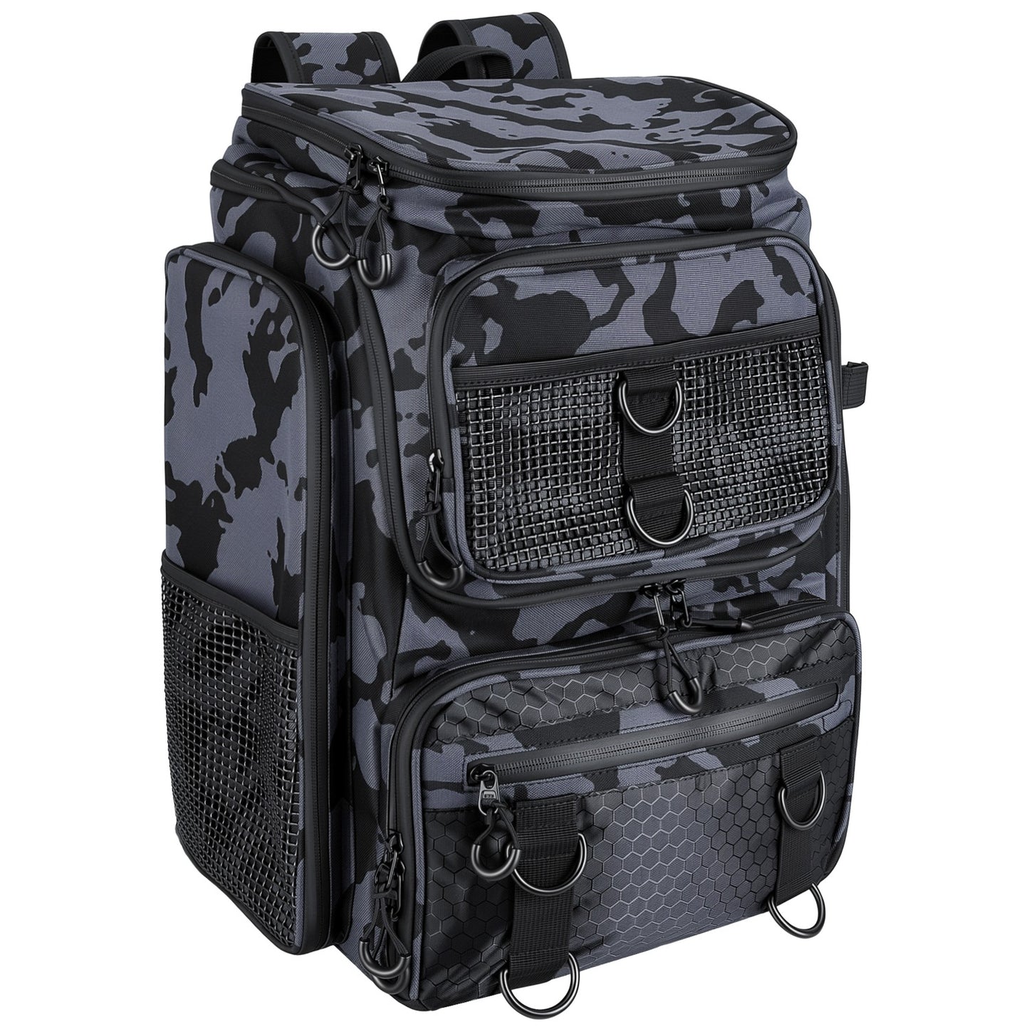 Lake Forest 42L Outdoor Camping & Hiking Backpack with 16 Pockets
