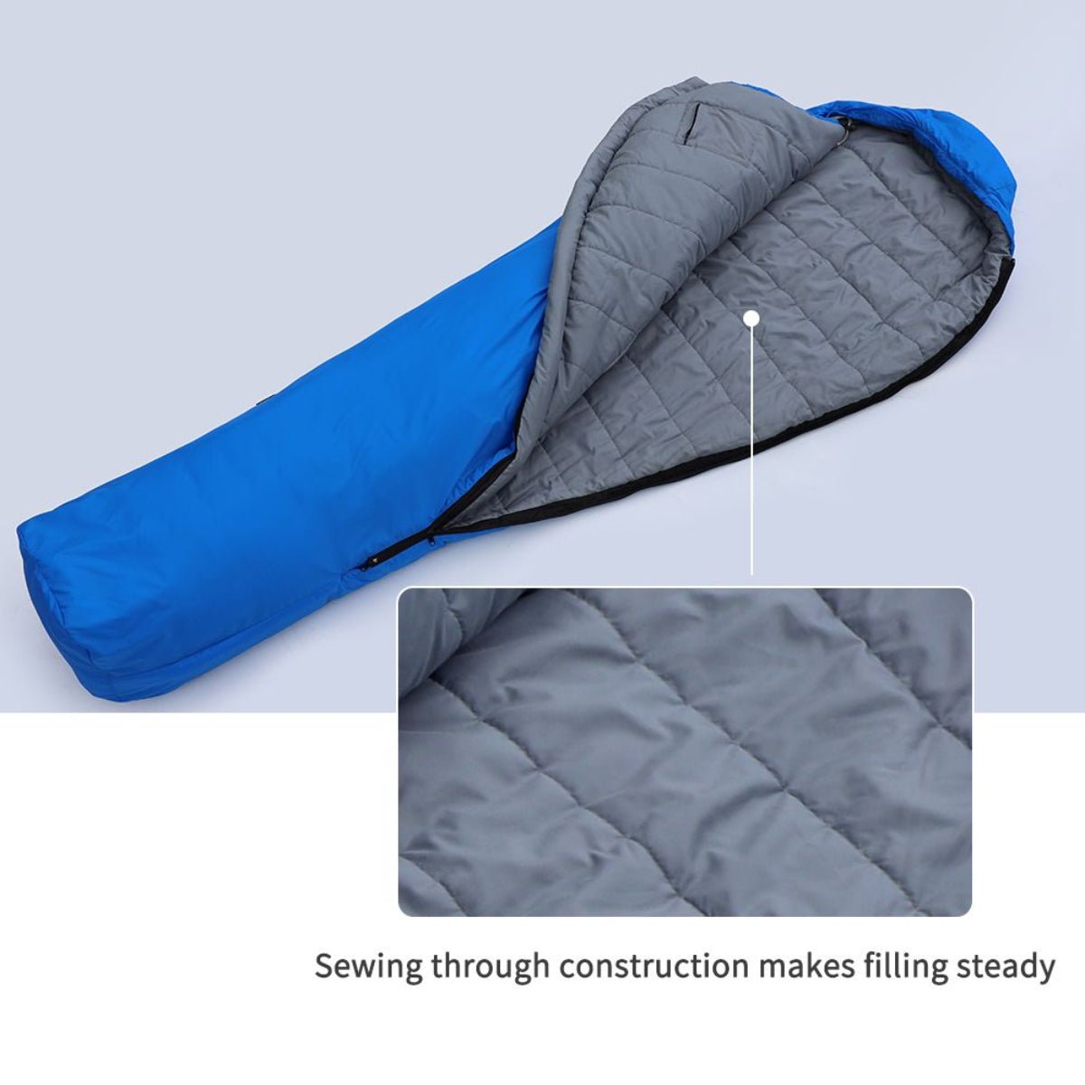 Kamperbox 3-Season Camping Sleeping Bag - Lightweight Outdoor Sleep System — bags, view 13