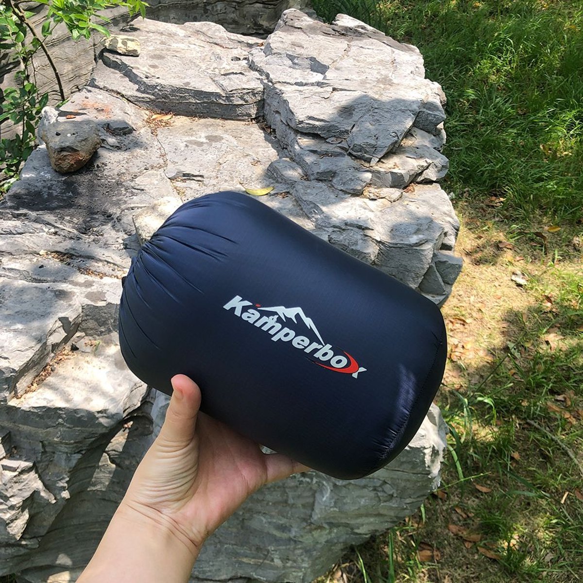 Kamperbox Ultralight Down Sleeping Bag - Compact & Warm for Camping Backpacking — bags