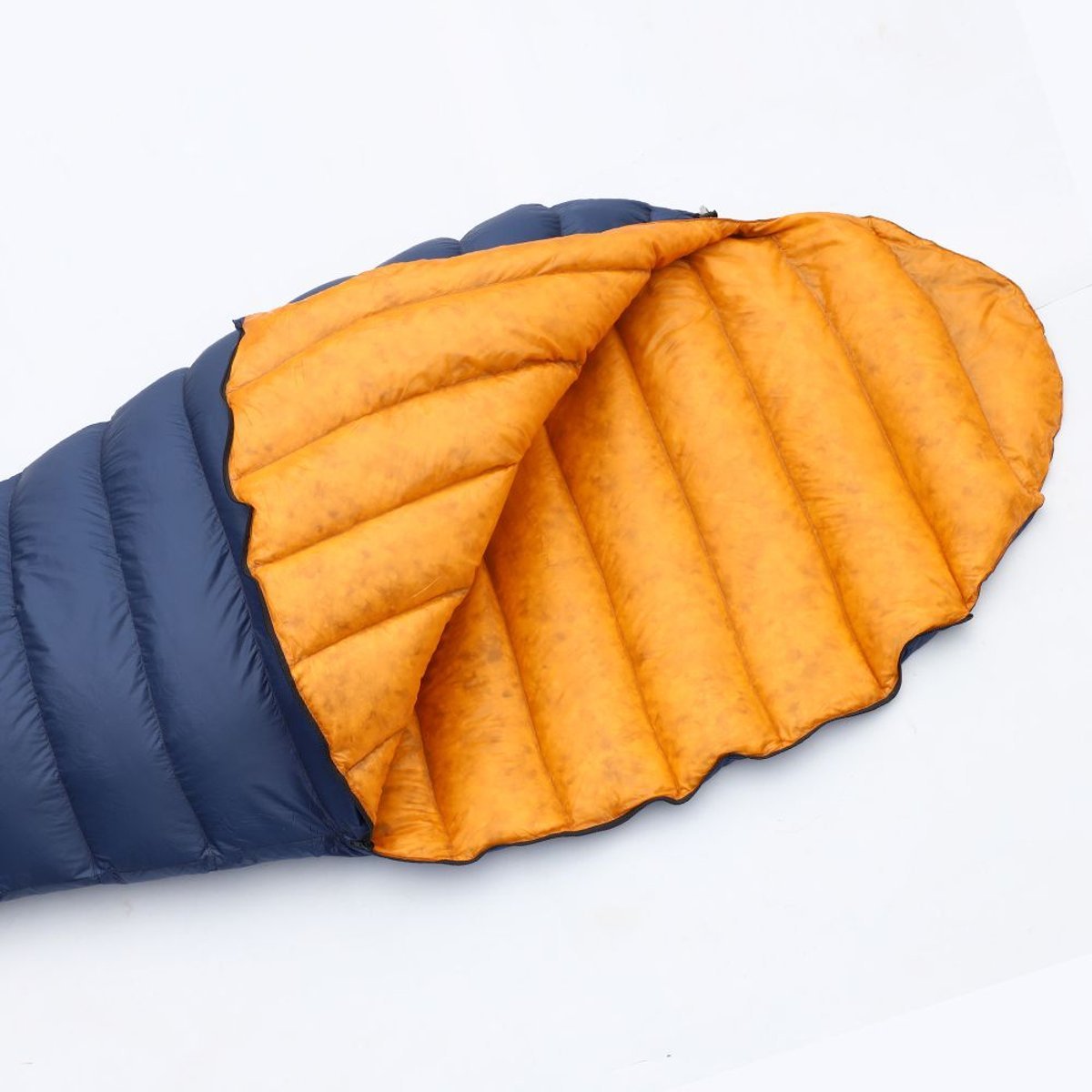 Kamperbox Ultralight Down Sleeping Bag - Compact & Warm for Camping Backpacking — bags, back view