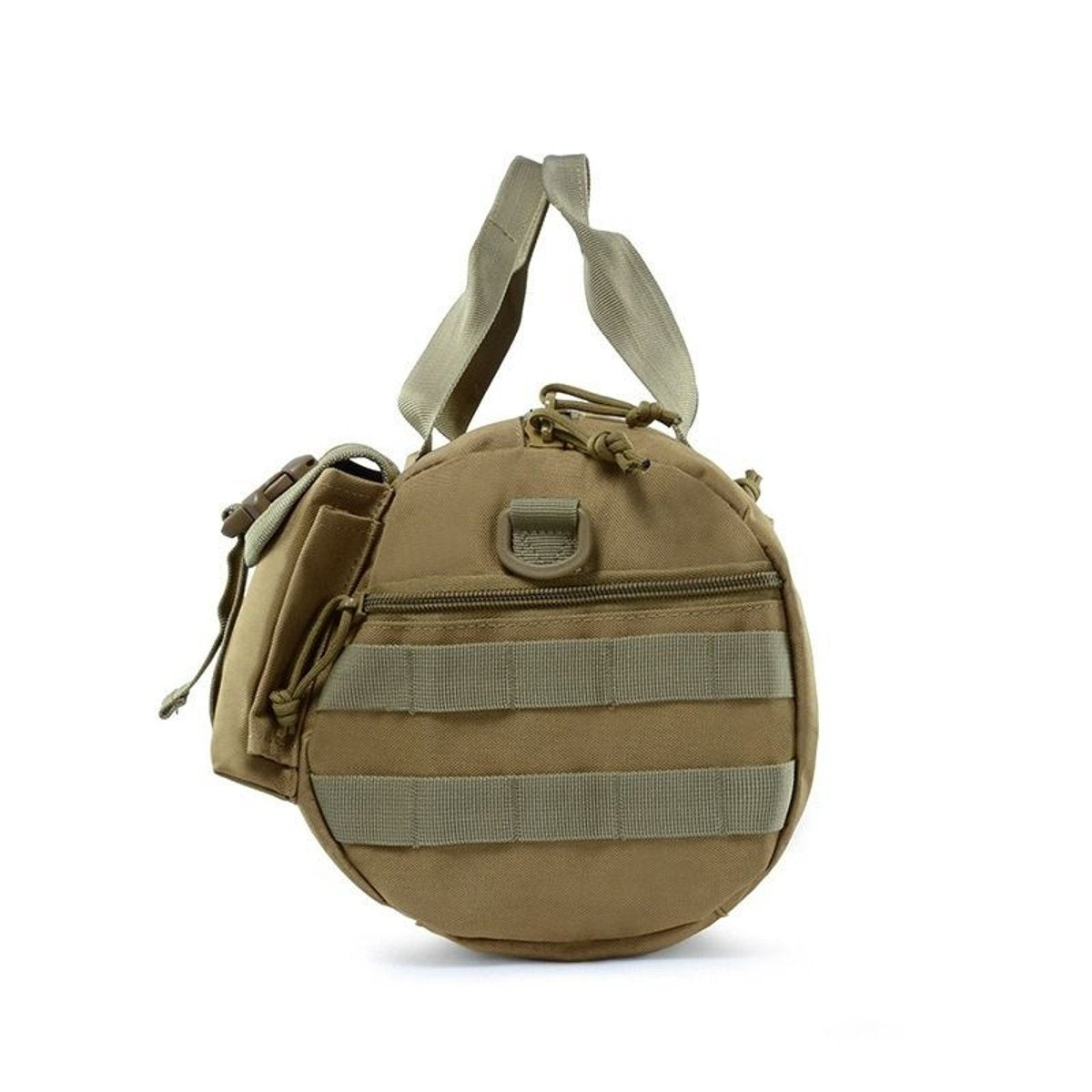 Men's Wet/Dry Gym & Travel Duffle - Shoe Compartment, Crossbody Carry — duffel bags, detail