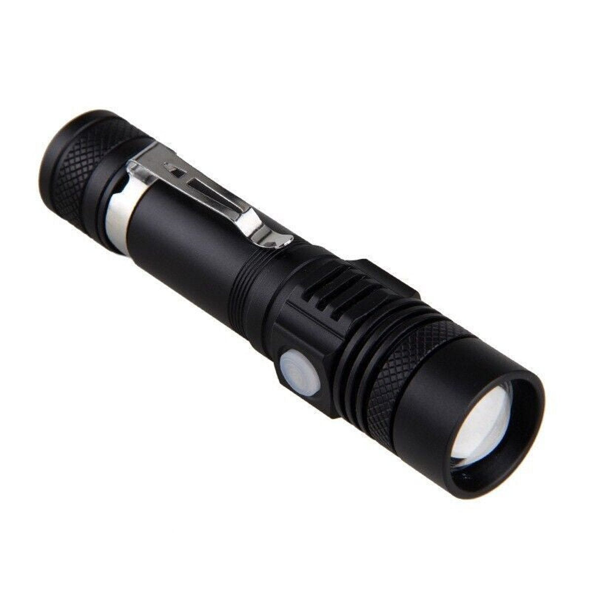 Super Bright Zoomable LED Tactical Flashlight - 90,000 lm (Rechargeable) — flashlights, view 9