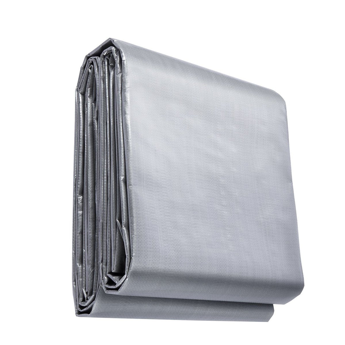 VEVOR 10-Mil Waterproof Tarp - 16' x 20', UV-Resistant Poly w/ Metal Grommets — tarps, view 8