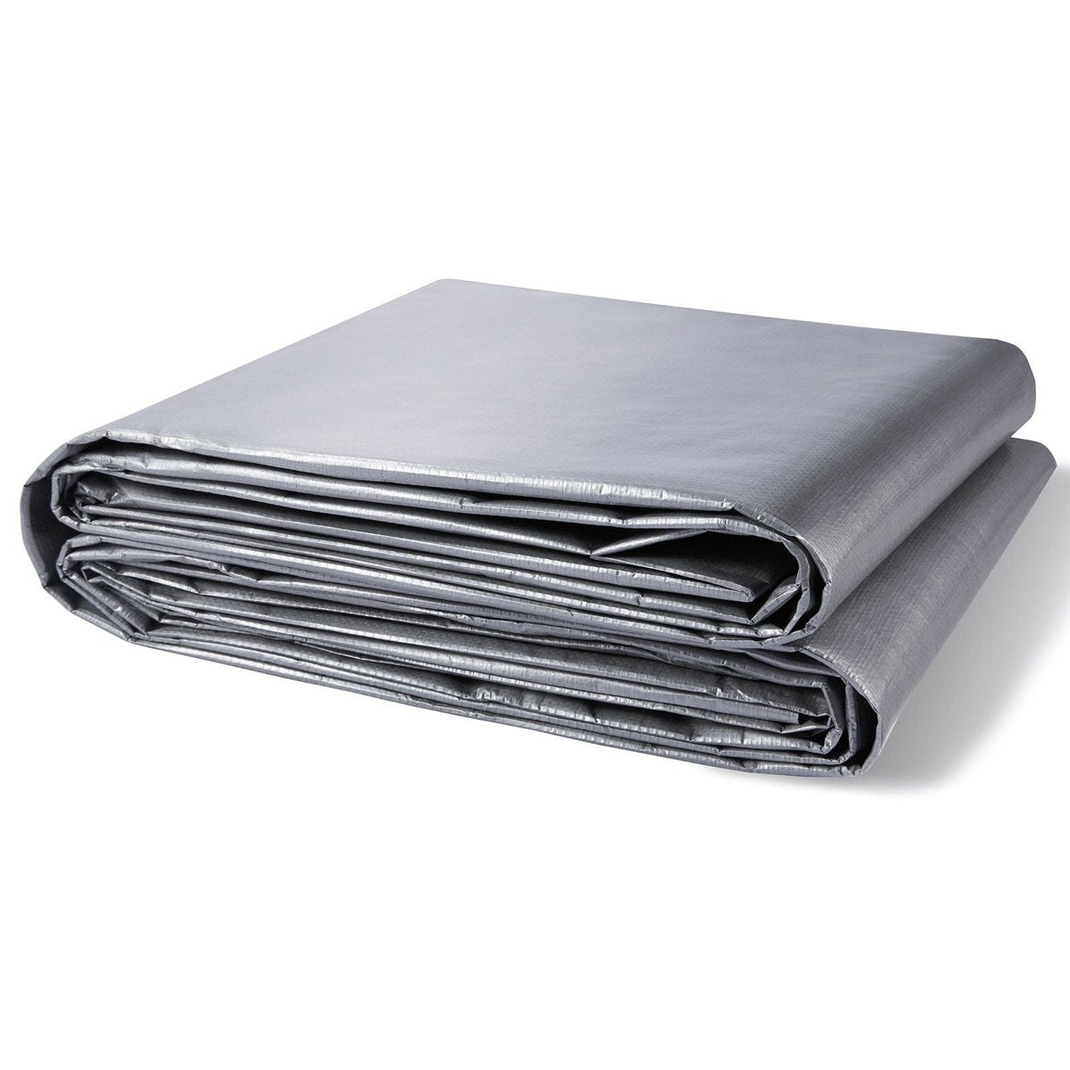 VEVOR 10-Mil Waterproof Tarp - 16' x 20', UV-Resistant Poly w/ Metal Grommets — tarps, view 9
