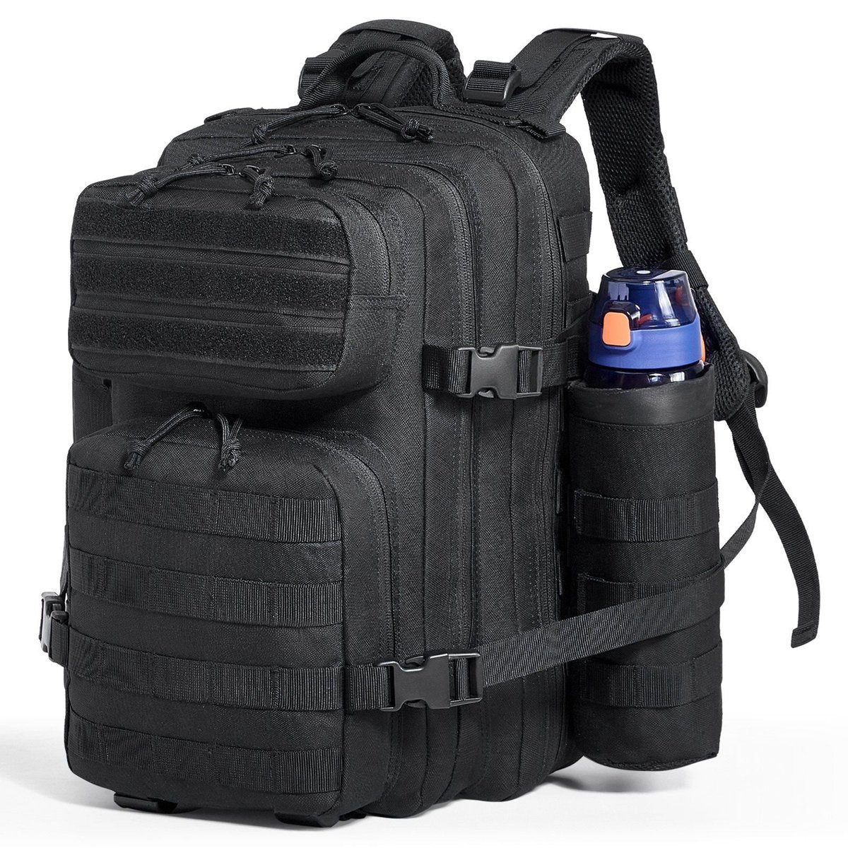 VEVOR 25L Tactical Backpack - MOLLE Daypack, Lightweight Waterproof Polyester — hiking backpacks, front view