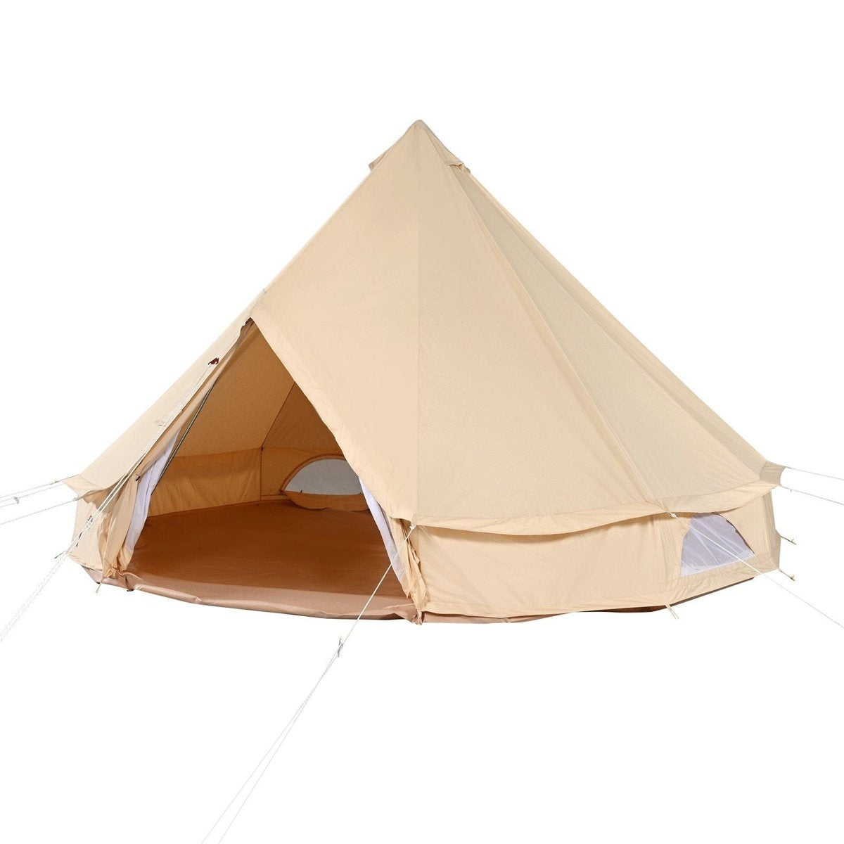 VEVOR 3m Canvas Bell Tent - TC Cotton, 5" Stove Jack, 4-Person — tents, view 7
