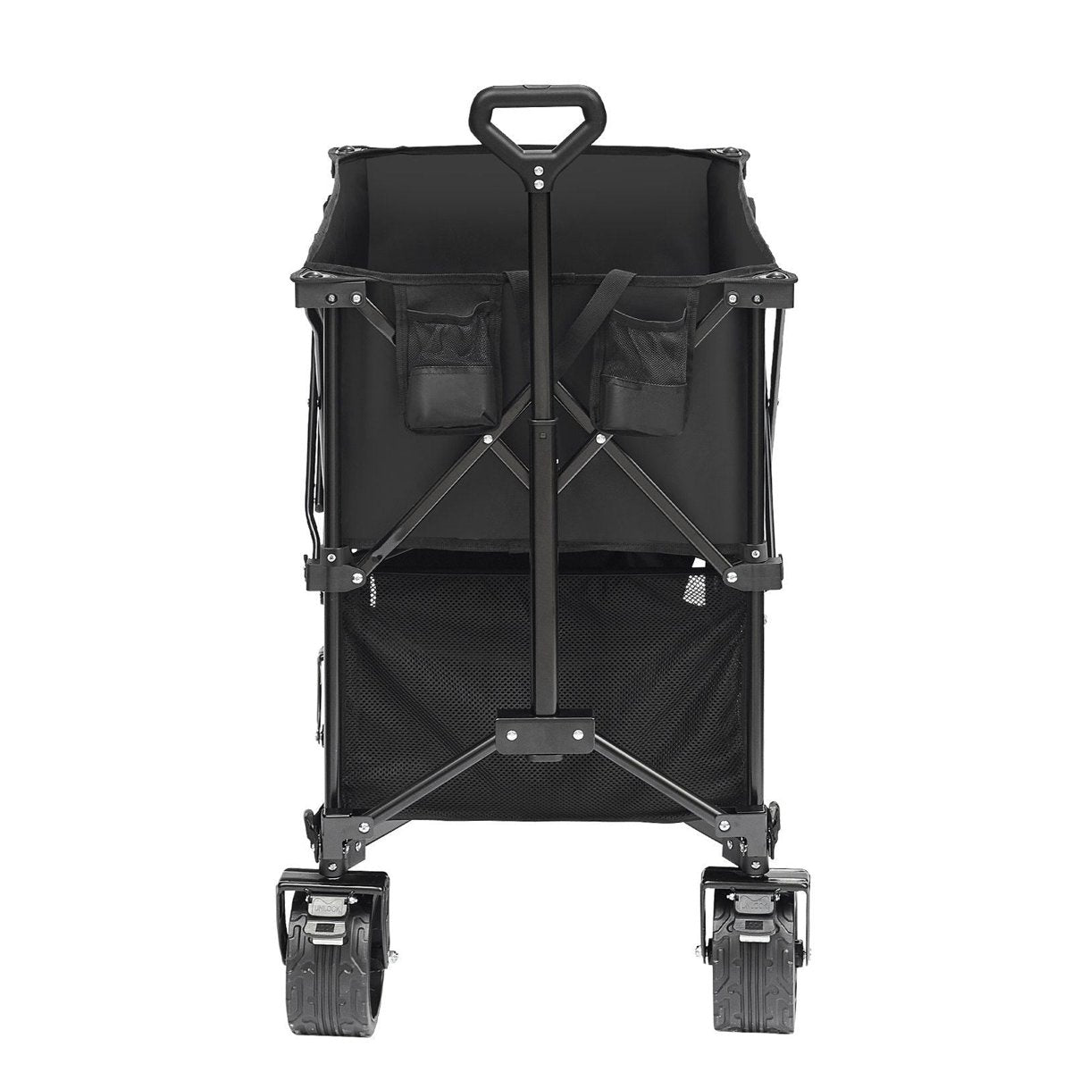 VEVOR Double Decker Collapsible Wagon – 400L Capacity, All-Terrain Wheels — camp furniture, view 8