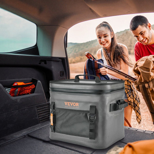 VEVOR Soft Cooler Bag – 24 Can Capacity, Leakproof & Insulated — coolers, front view