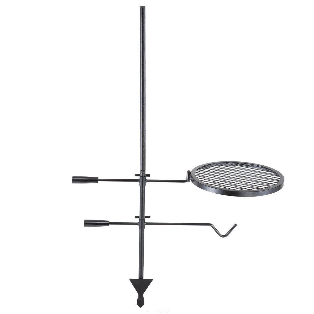 VEVOR Swivel Campfire Grill - 14" Grate, Height-Adjustable, Portable w/ Bag — camping cookware & dinnerware, view 11