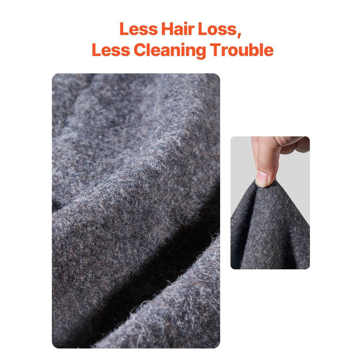 Wool Camping Blanket – 64" x 88" Heavy-Duty Outdoor Warmth | Trailblazer Gear — blankets, back view